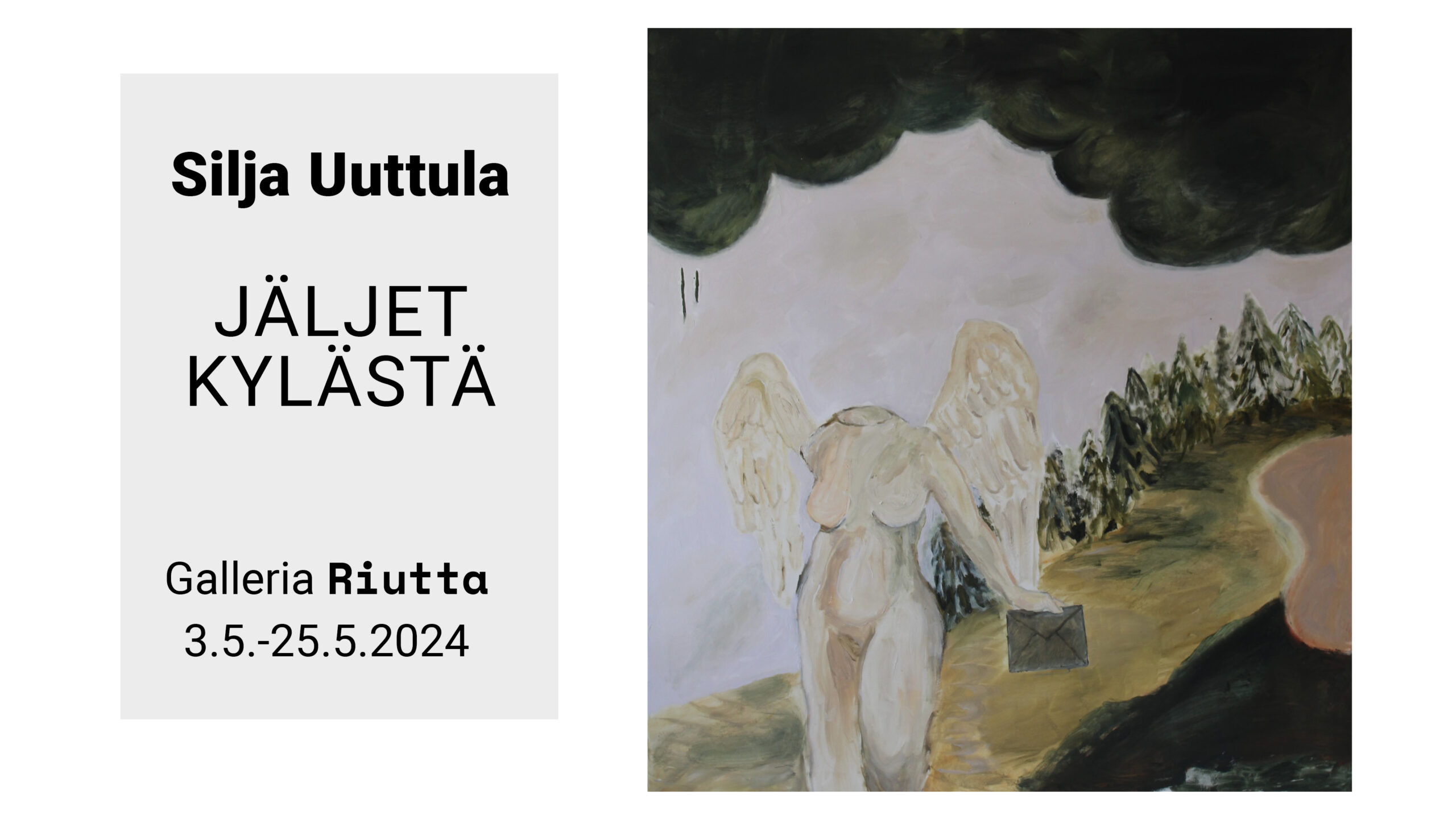 RIUTTA – Silja Uuttula — Jäljet kylästä 3.5.–25.5.2024